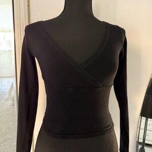 Black Brandy Melville long sleeve top
